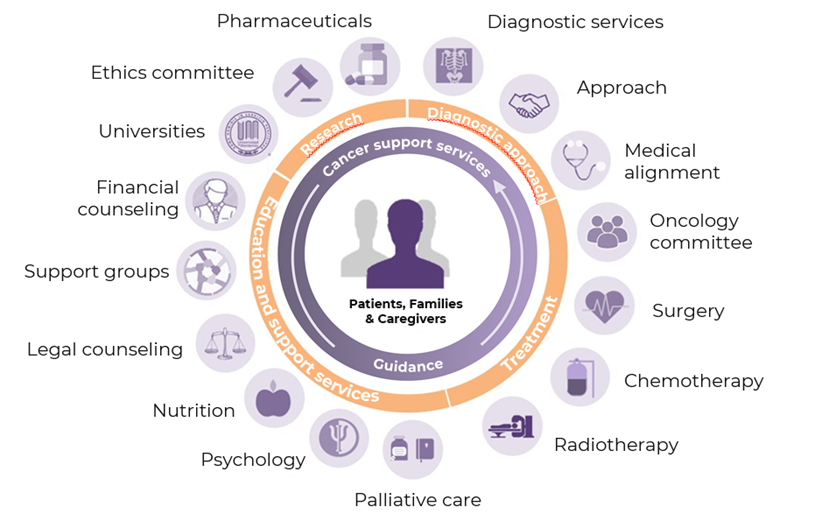 Figure 1. COC’s Comprehensive oncology care model