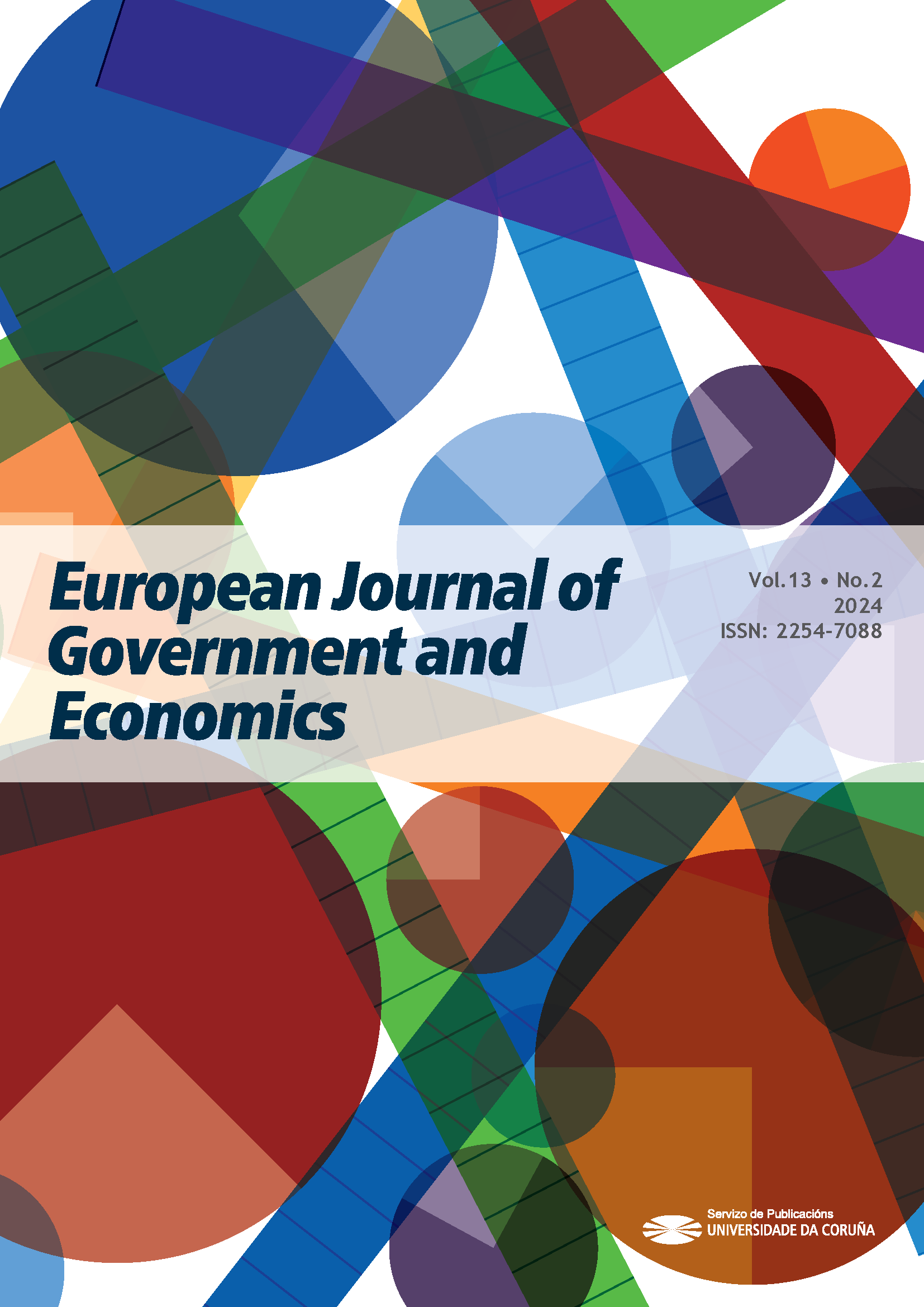 First page of the European Journal of Government and Economics, Volume 13, Number 2, 2024