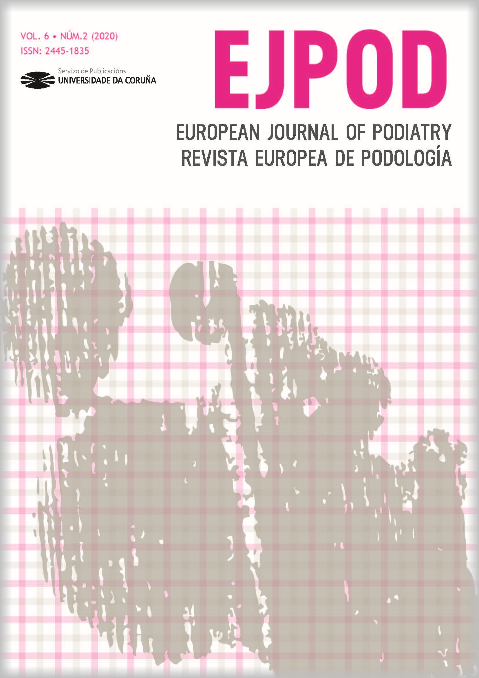 European Journal of Podiatry. Revista Europea de Podología